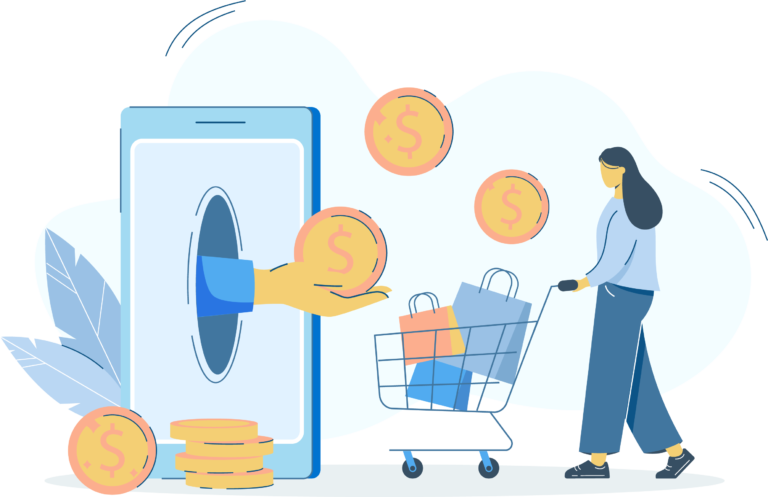 Coins ilustration
